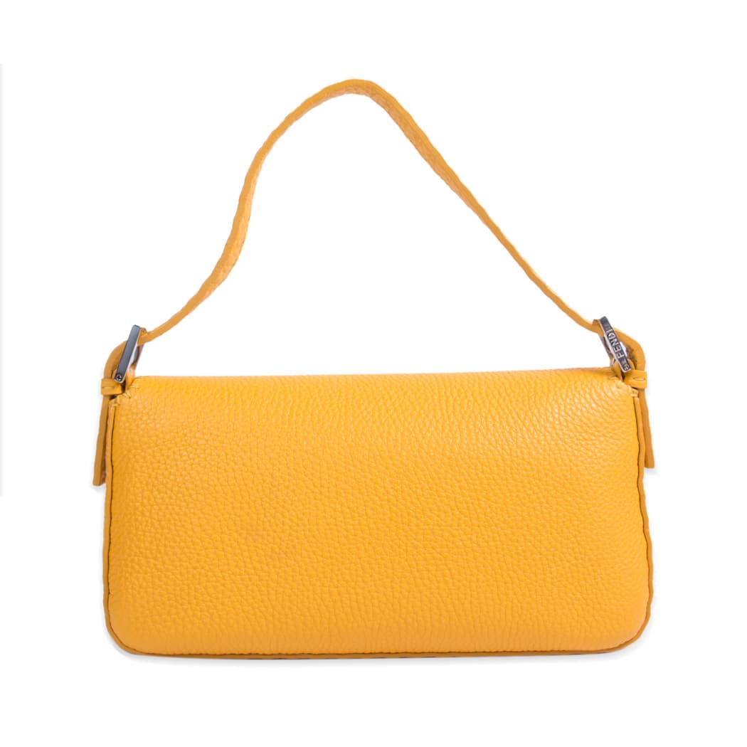 Fendi Mini Leather Baguette Shoulder Bag