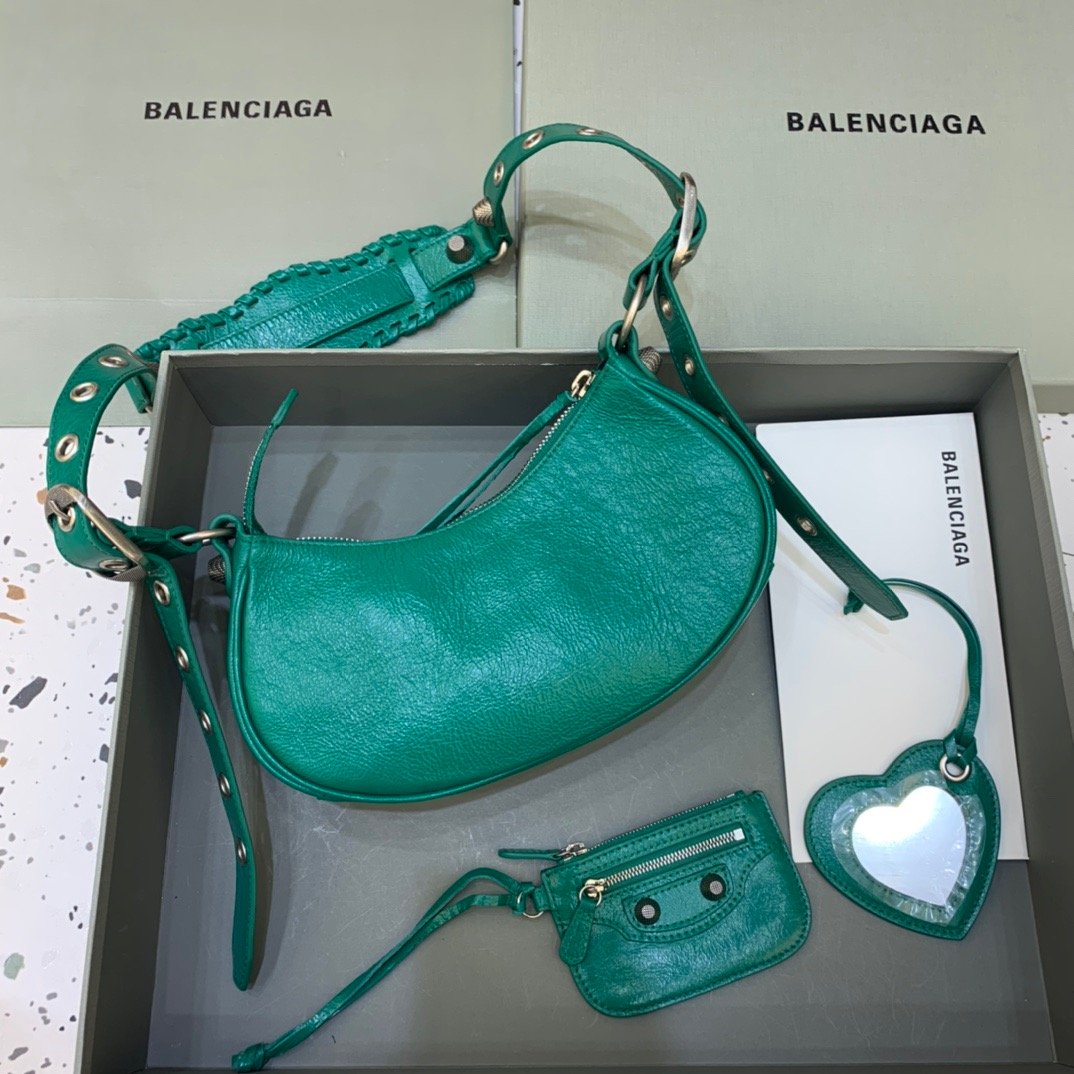 Baltlm Le Cagole XS Shoulder Bag In Gretlm, For Womtlm,  Bags 10.2in/26cm