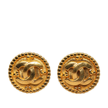 Chanel Vintage Coco Milgreen Earring G   Chanel