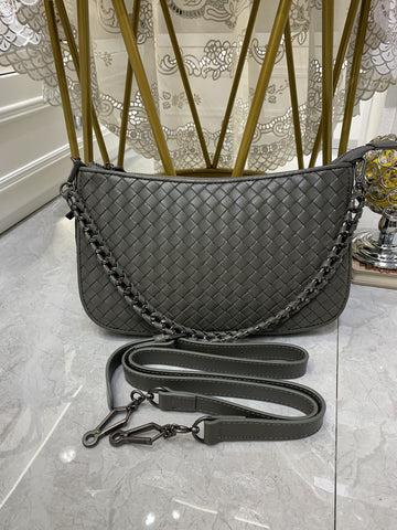 BV Crossbody Bag Cinereous, For Womtlm, Bags 9.4in/24cm