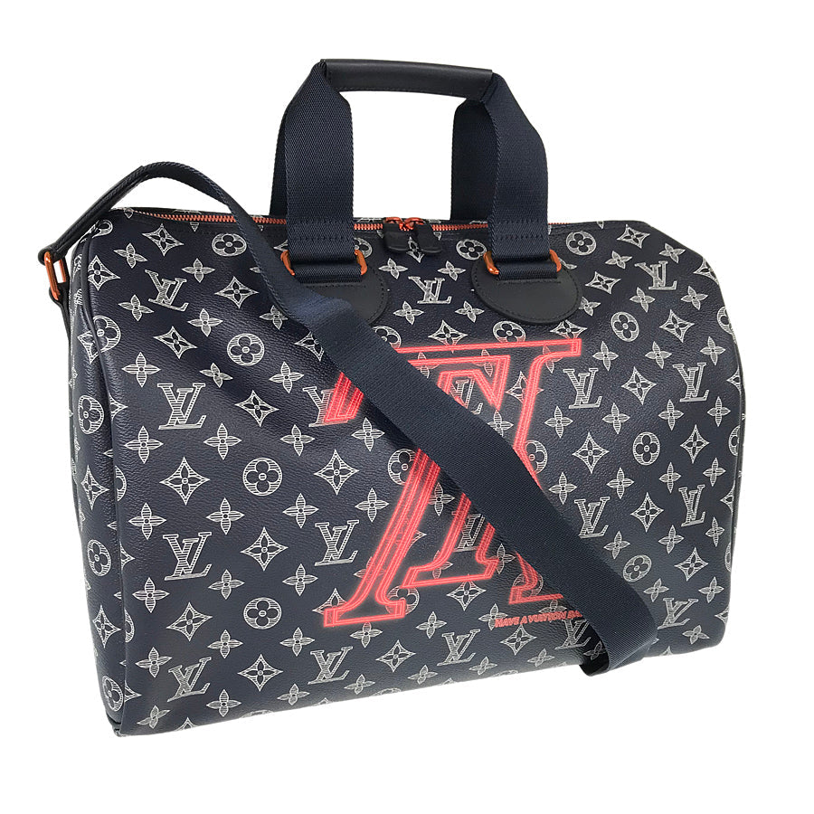 LOUIS VUITTON Monogram Ink Speedy Bandolier 40 Handbag M43697 Boston bag