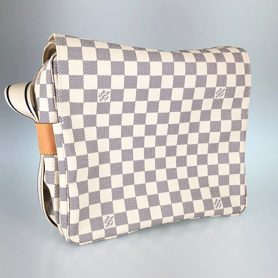 LOUIS VUITTON Damier Azur Naviglio N51189 Shoulder bag
