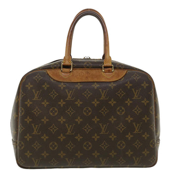 LOUIS VUITTON Monogram Deauville Hand Bag M47270 LV Auth fm1876