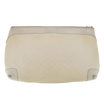 GUCCI Micro GG Canvas Clutch Bag White 014.904.0597  fm1931