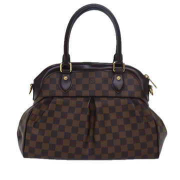 LOUIS VUITTON Damier Ebene Trevi GM Hand Bag 2way N51998 LV Auth fm3530A