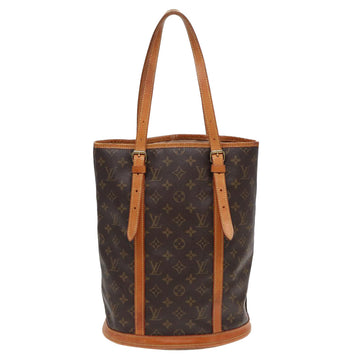 LOUIS VUITTON Monogram Bucket GM Shoulder Bag M42236 LV Auth fm3551