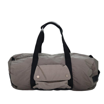 CHANEL Sports Line Boston Bag Nylon Black Gray CC Auth fm3627