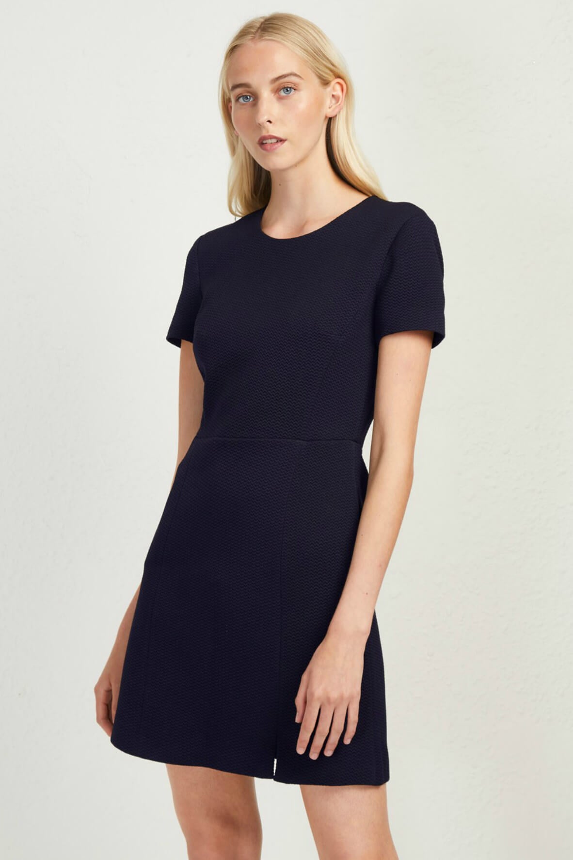 Hua Texture Fitted Dress