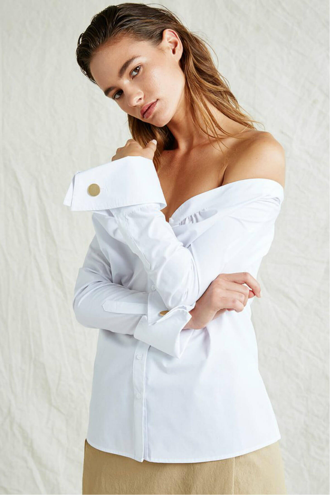 Chloe Off Shoulder Shirt