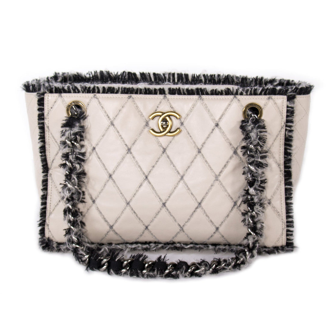 Chanel Tweedy Tote Bag
