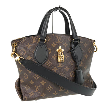 LOUIS VUITTON Monogram Flower Zipped Tote PM M44351 Hand bag