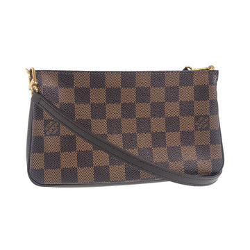 LOUIS VUITTON Attached strap missing item Optional shoulder strap included Pouch
