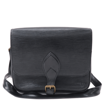 Louis Vuitton Epi Cartouchiere Shoulder Bag Noir M52242 New