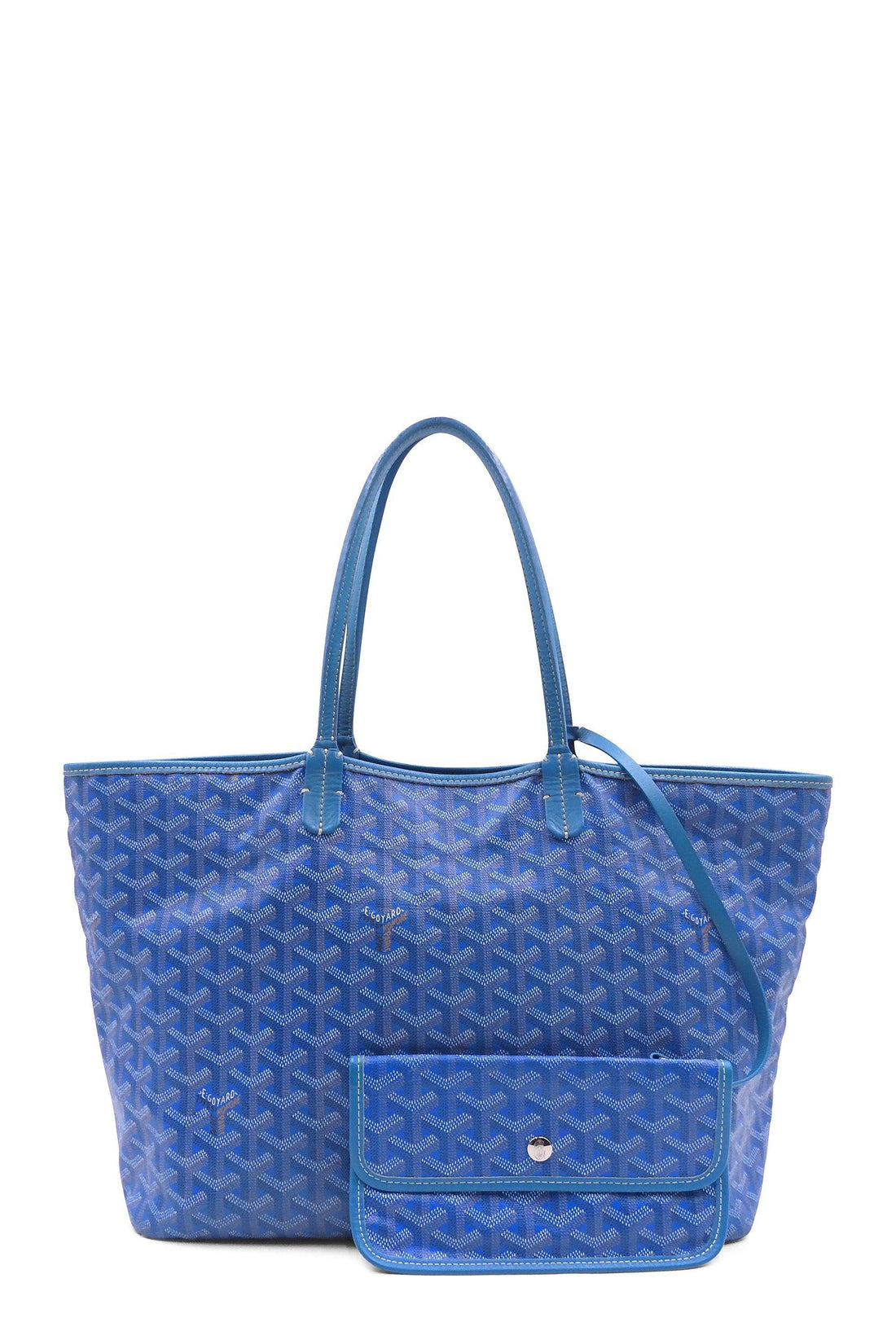 Chevron Saint Louis PM Tote Blue