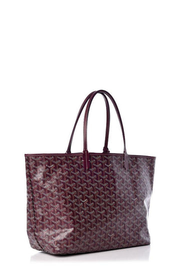 Chevron Saint Louis PM Tote Burgundy