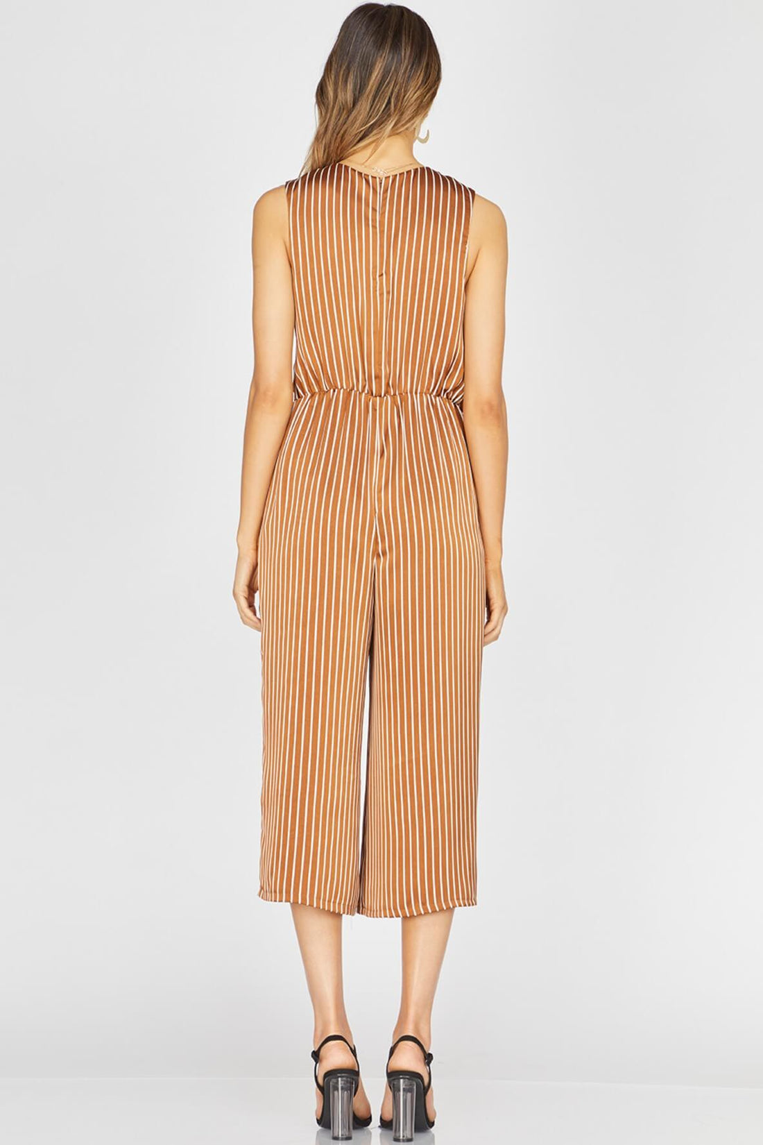 Luna Wrap-Tie Jumpsuit