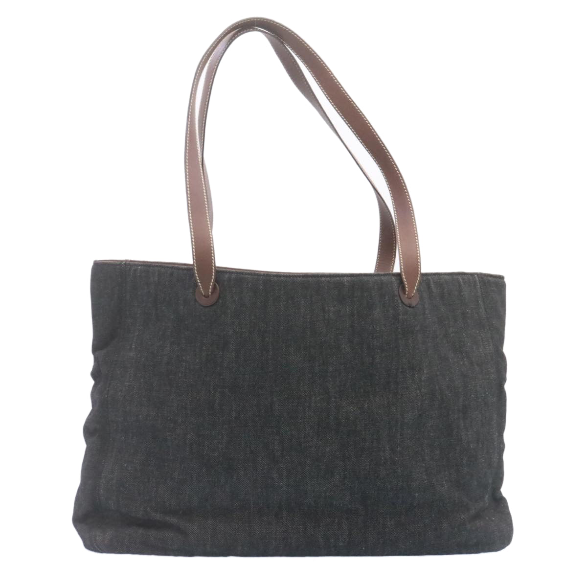 Chanel COCO Mark Tote Bag Canvas Black CC  am1481gA