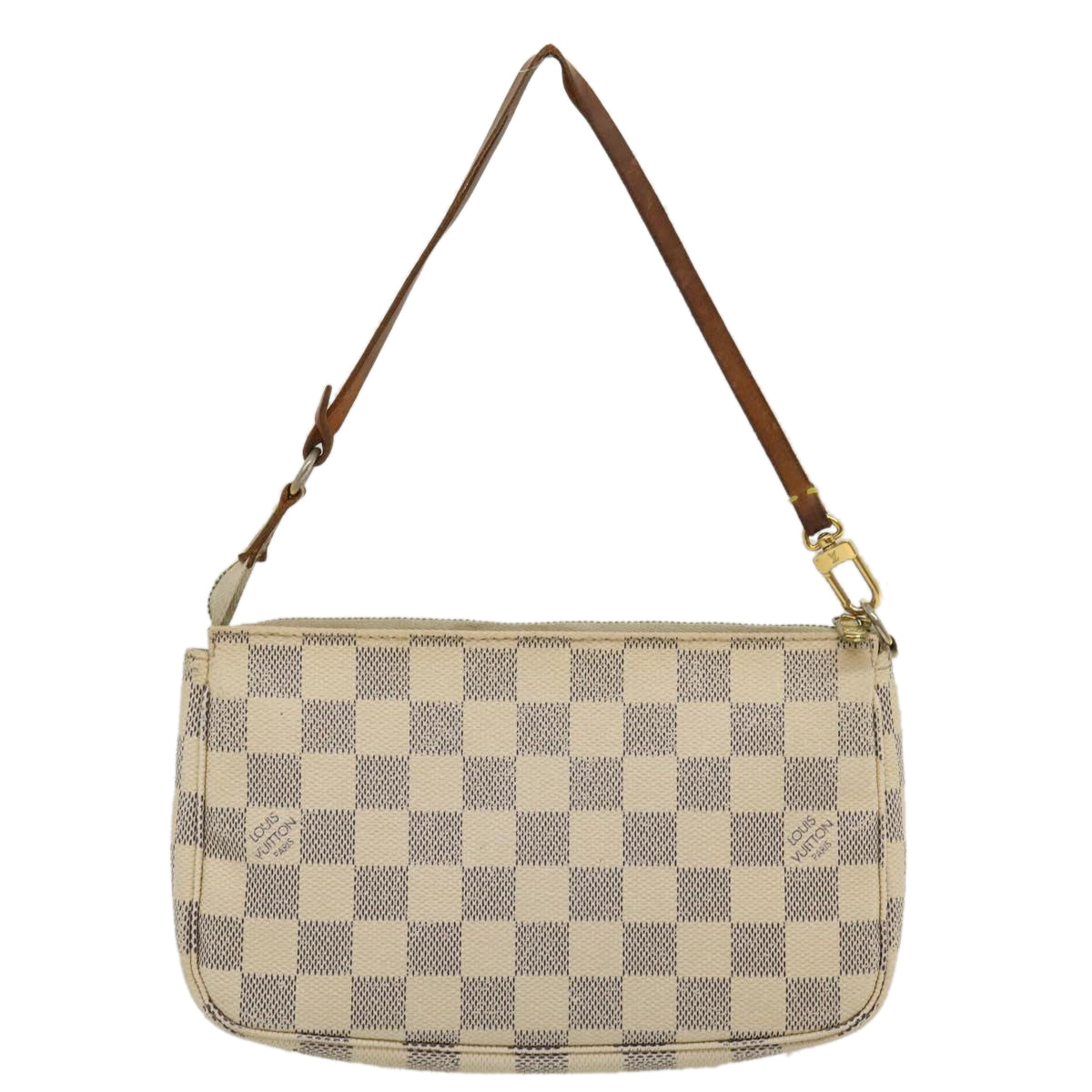 LOUIS VUITTON Damier Azur Mini Pochette Accessoires Pouch N58010 LV am2423g