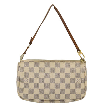 LOUIS VUITTON Damier Azur Mini Pochette Accessoires Pouch N58010 LV am2423g