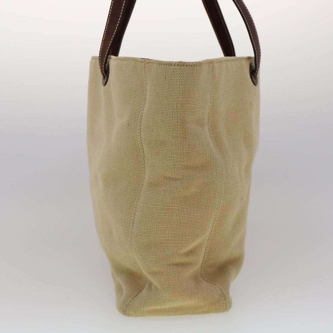 Chanel COCO Mark Tote Bag Canvas Beige CC  am2628g