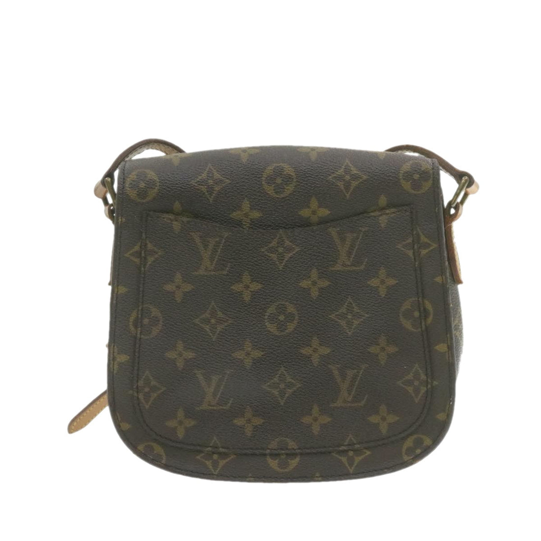 LOUIS VUITTON Monogram Saint Cloud MM Shoulder Bag M51243 LV Auth am937g