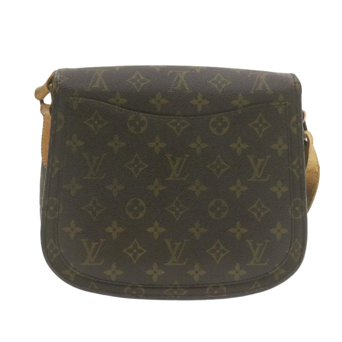 LOUIS VUITTON Monogram Saint Cloud GM Shoulder Bag M51242 LV Auth am941g