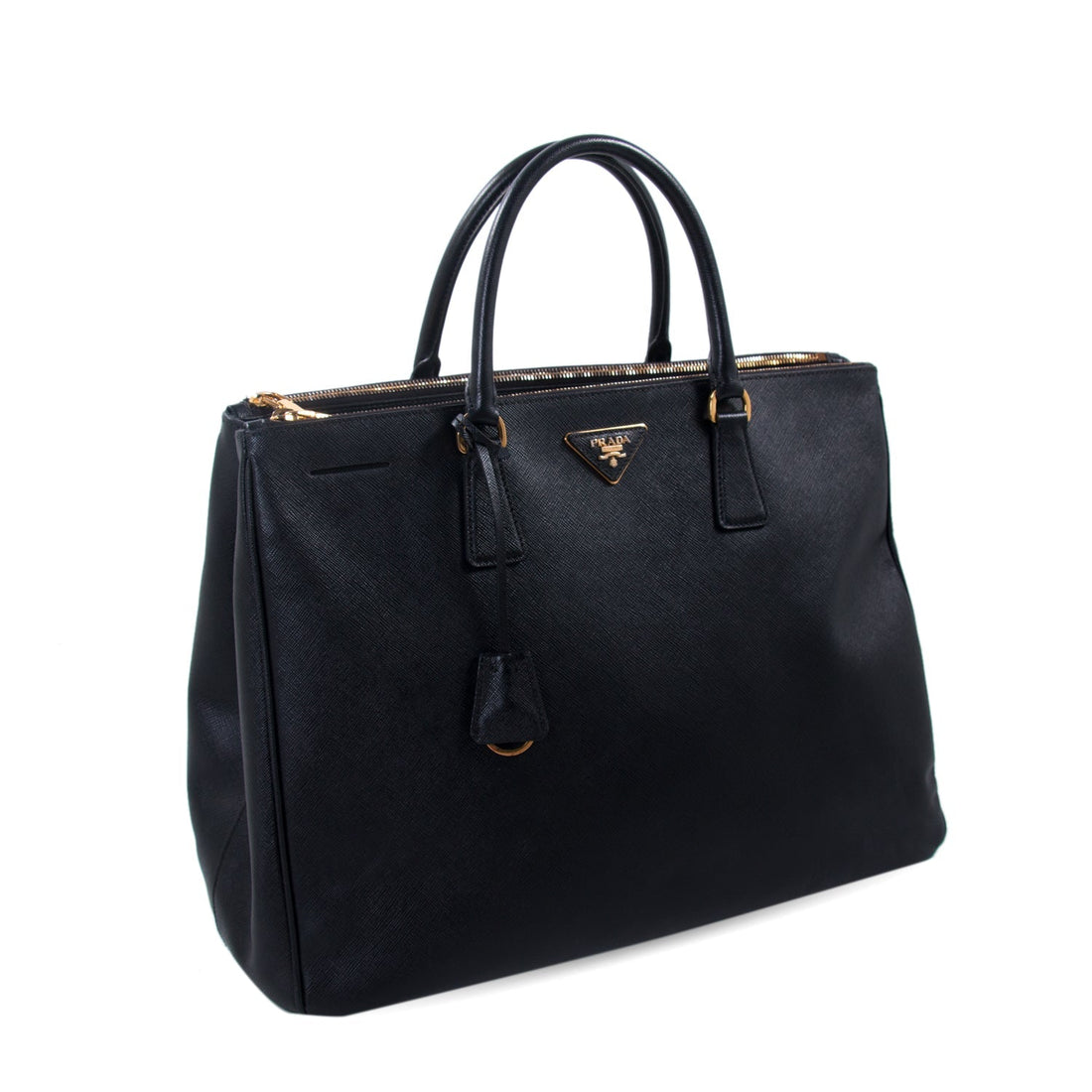 Prada Extra Large Lux Galleria Double Zip Tote