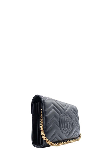 GG Marmont Matelasse Mini Crossbody Bag Black
