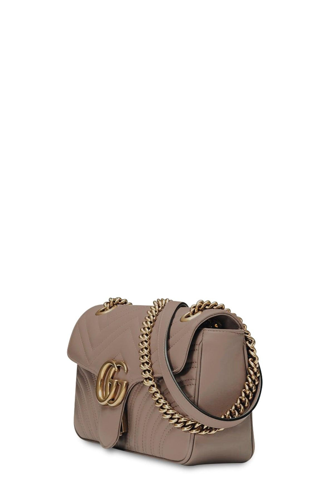 GG Marmont Small Matelasse Shoulder Bag Dusty Pink