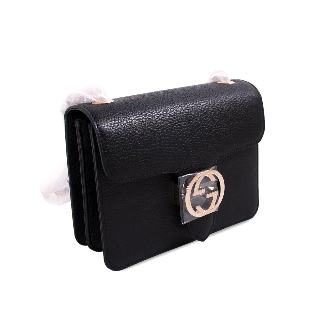 Gucci GG Interlocking Small Leather Bag