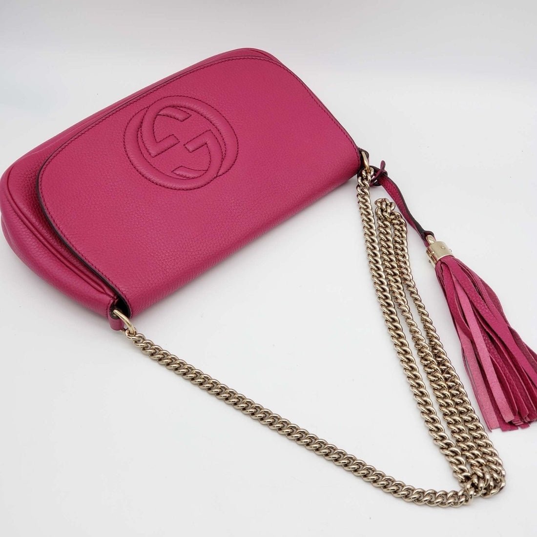 Gucci GG Soho Leather Shoulder Bag