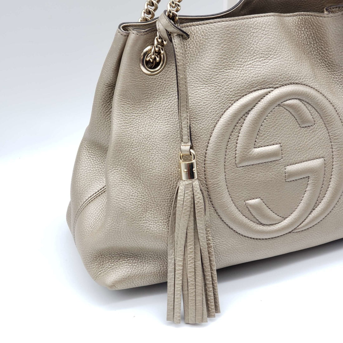 Gucci GG Soho on Chain Medium Shoulder Bag