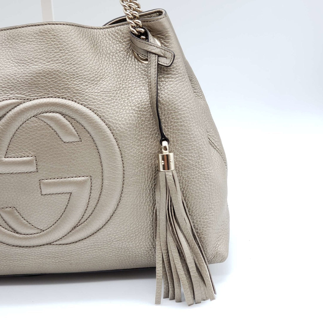 Gucci GG Soho on Chain Medium Shoulder Bag