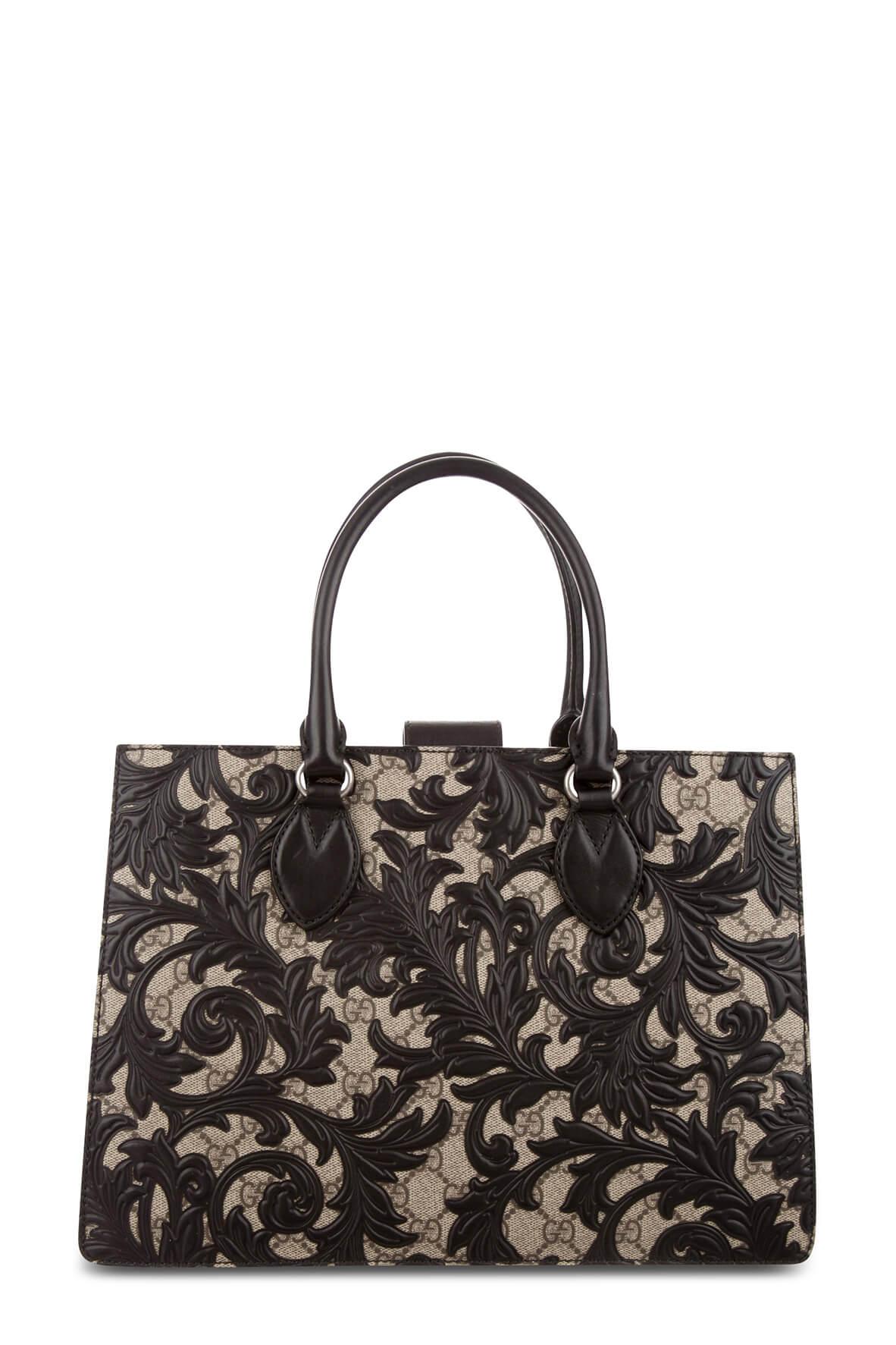 GG Supreme Arabesque Tote