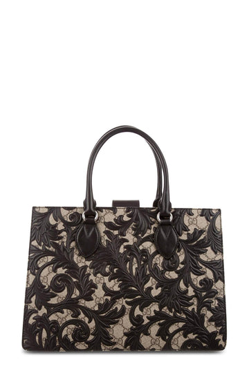 GG Supreme Arabesque Tote