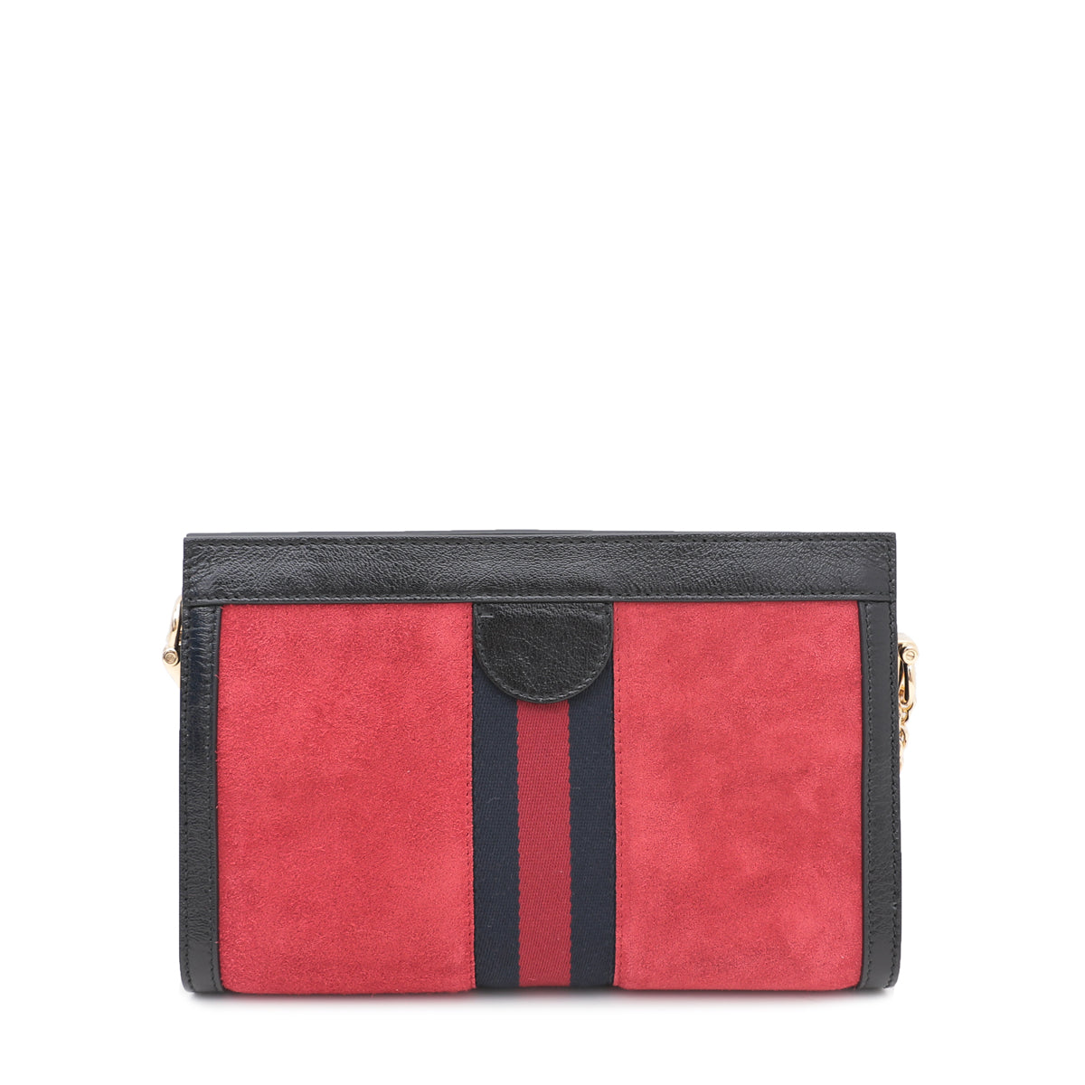 Gucci Bicolor Ophidia GG Suede Small Shoulder Bag