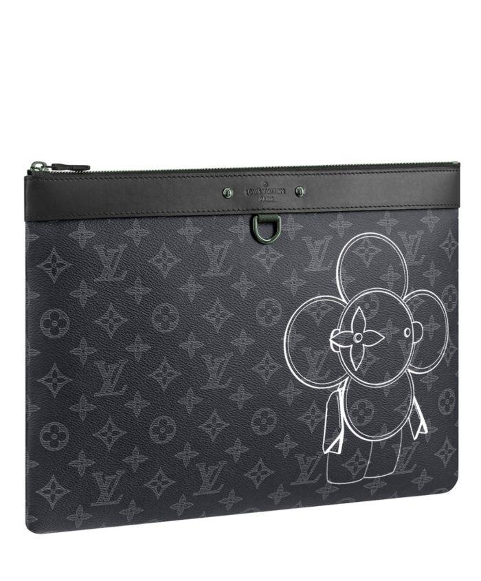 Louis Vuitton Pochette Apollo Monogram Eclipse Canvas Vivienne