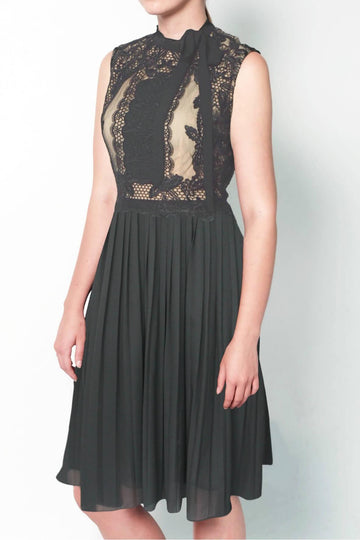 Emilia Lace Dress Black