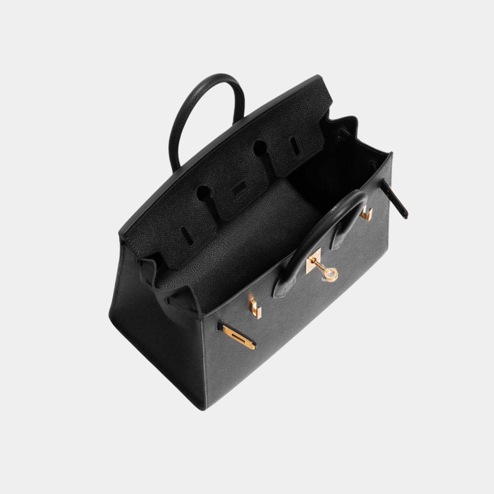 Birkin 25 Epsom Black GHW