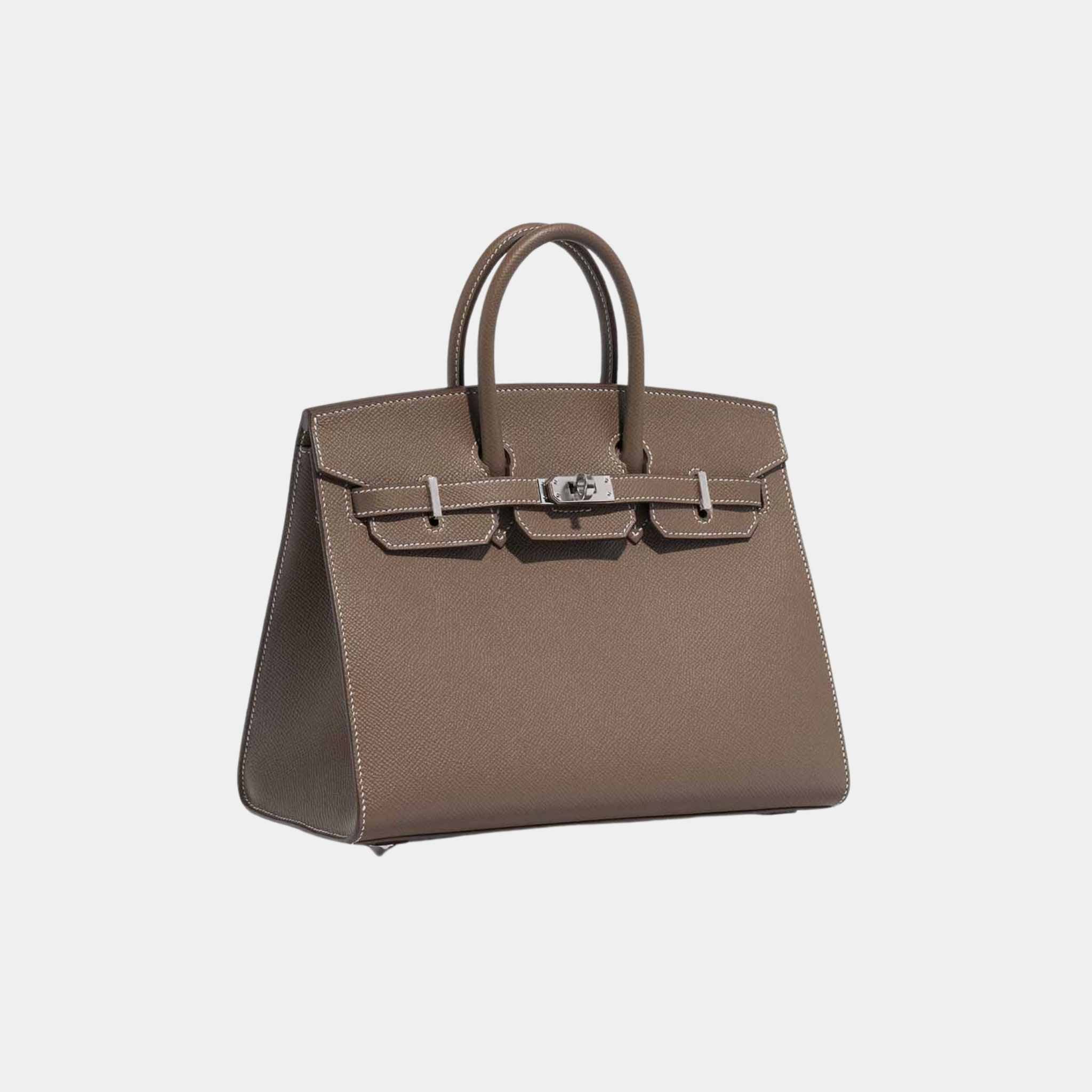 Birkin 25 Epsom Etoupe PHW