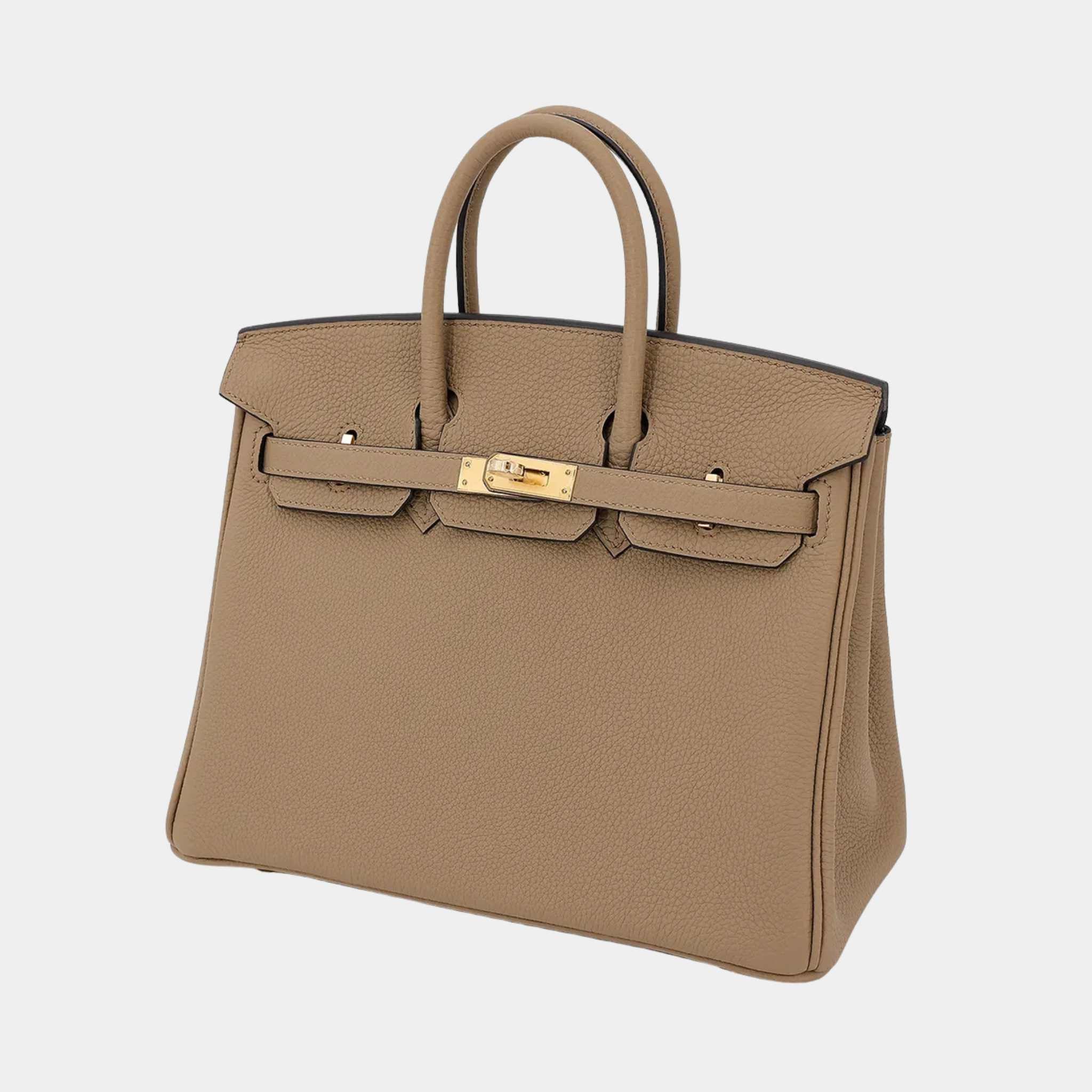 Birkin 25 Togo Beige Mafra GHW