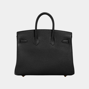 Birkin 25 Togo Black GHW