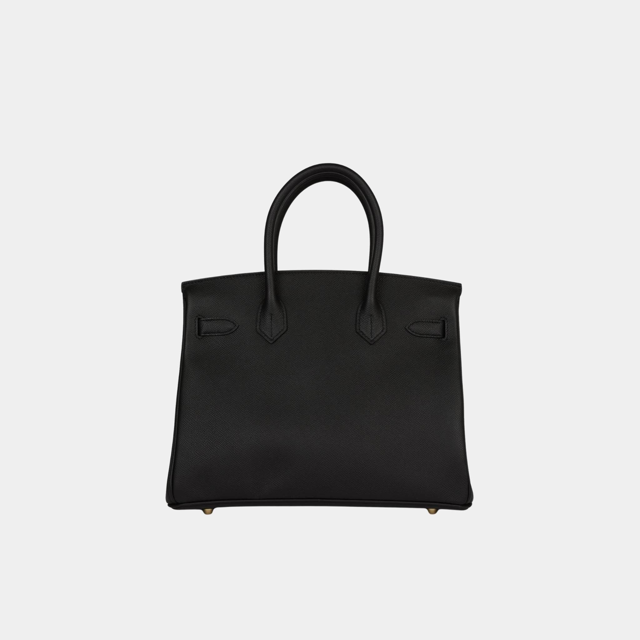 Birkin 30 Epsom Black GHW