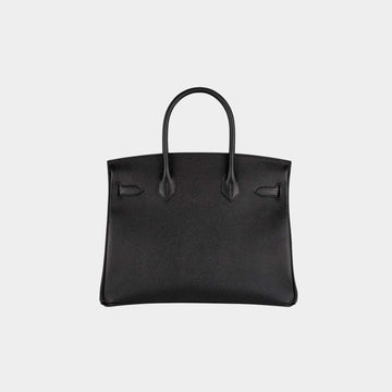 Birkin 30 Epsom Black PHW