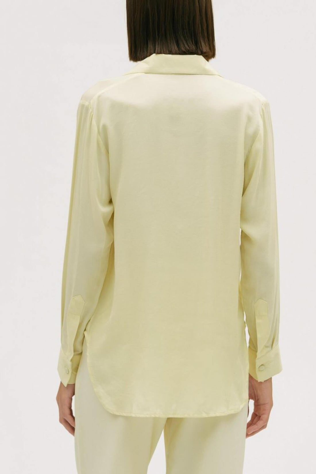 Pyjama Long Sleeve Chalk Yellow Top