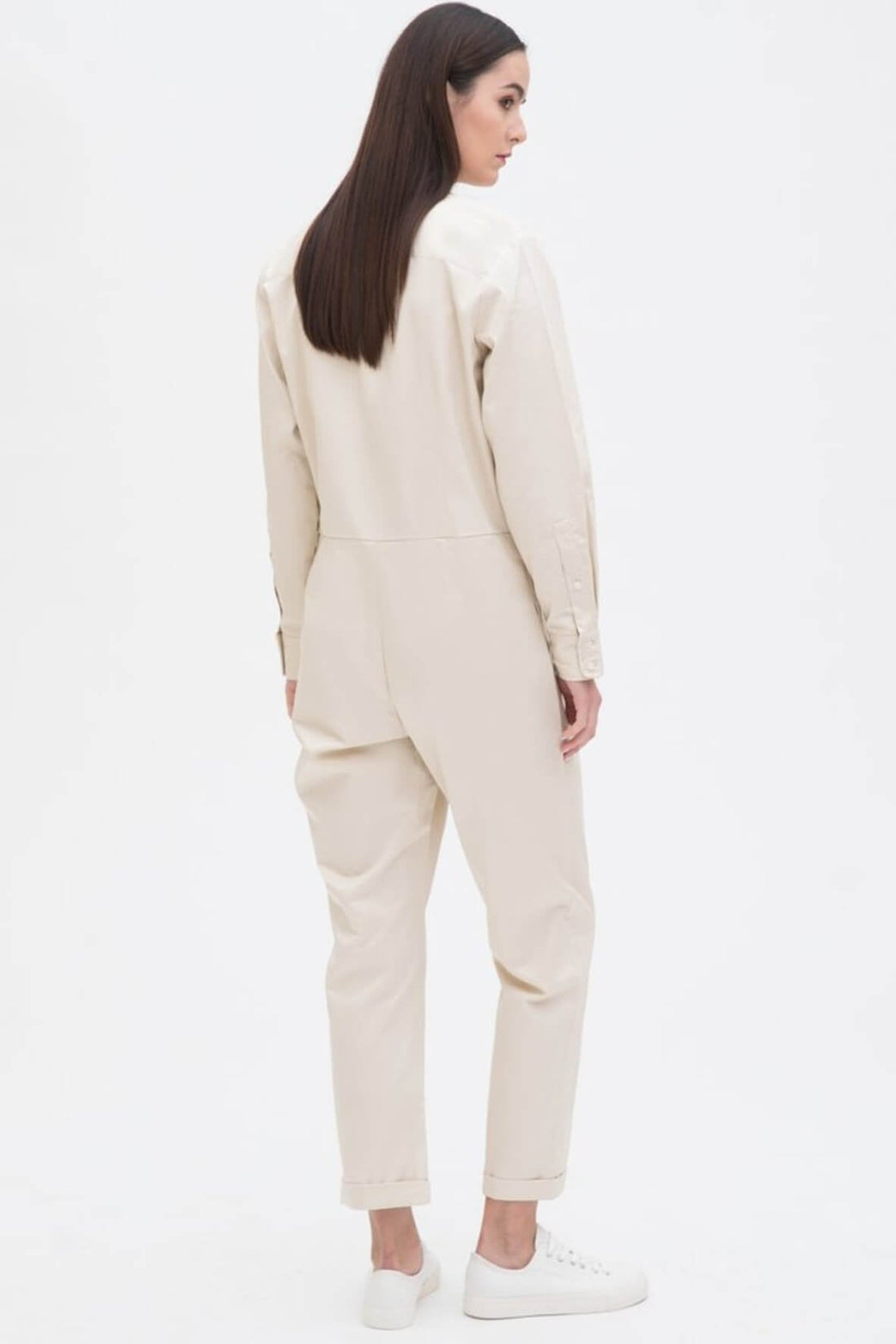 Utilitarian Off-white Jumpsuit