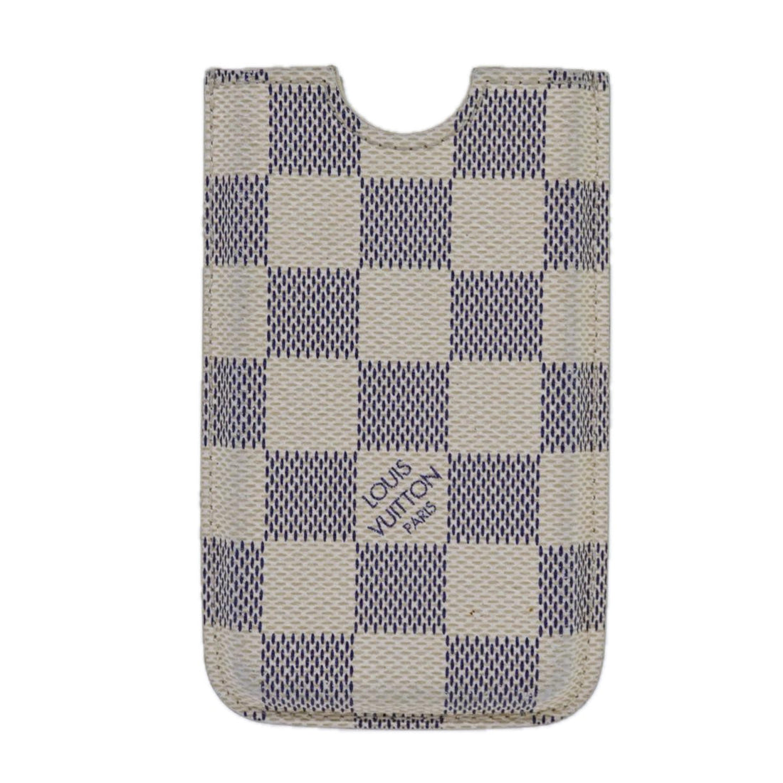 LOUIS VUITTON Damier Azur iPhone 4 Case iPhone Case N63001 LV Auth hk1219