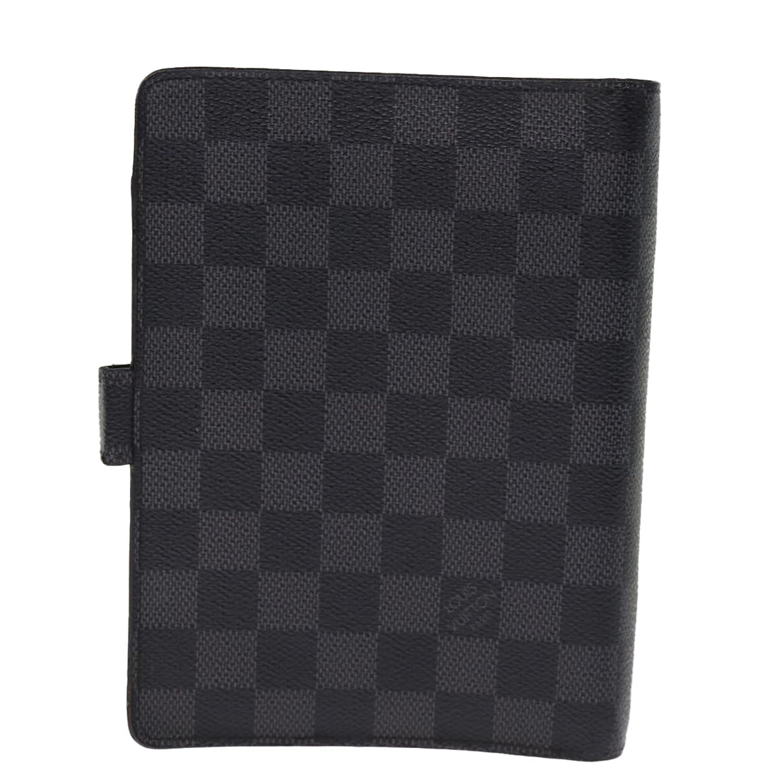 LOUIS VUITTON Damier Graphite Agenda MM Day Planner Cover R20242 LV Auth hk1284