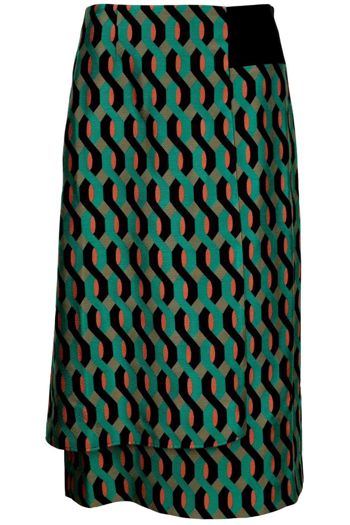 Jacquard Flip Skirt