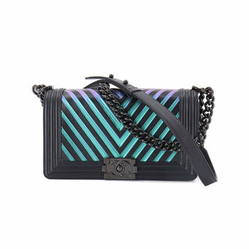 Chanel Iridiscent Chevron boy bag